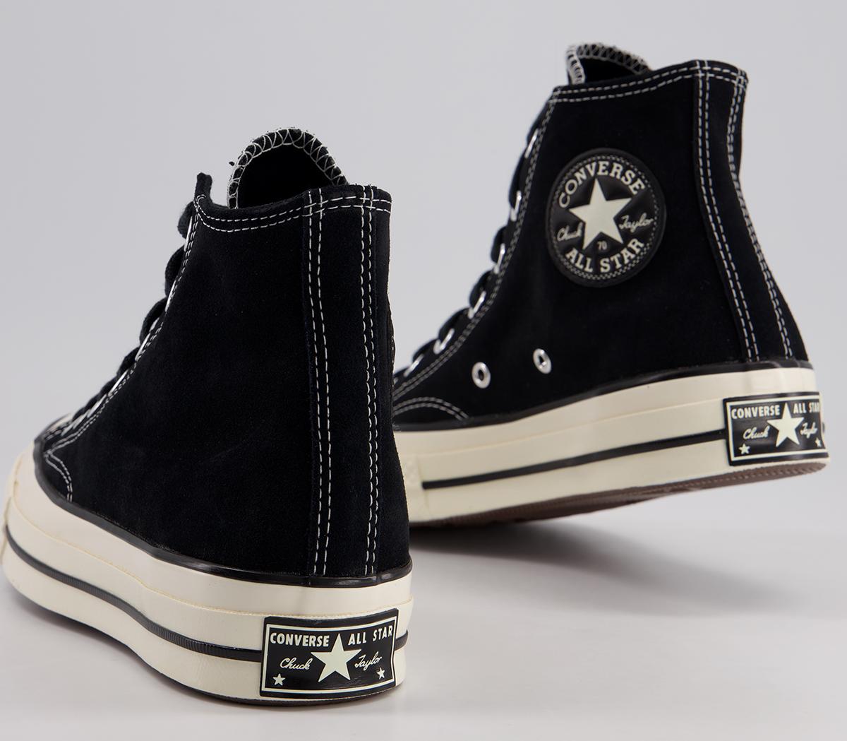 converse all star hi 70's black egret