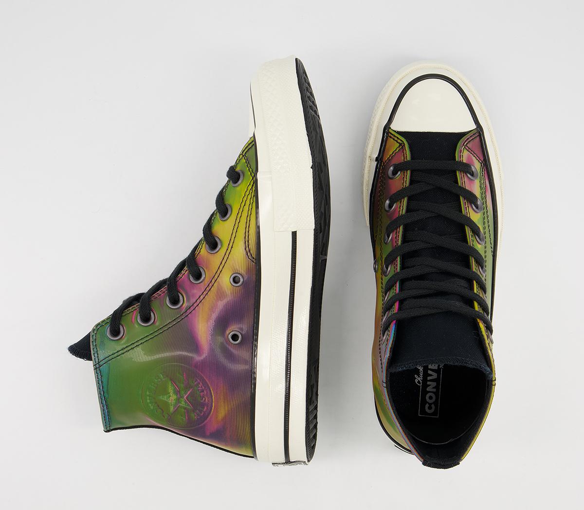 ConverseAll Star Hi 70s TrainersLenticular Black Multi White