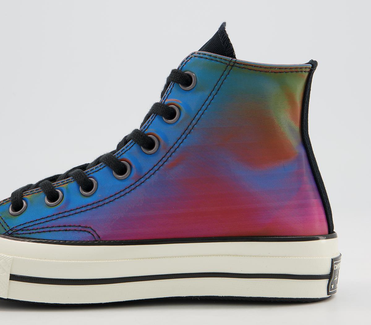 ConverseAll Star Hi 70s TrainersLenticular Black Multi White