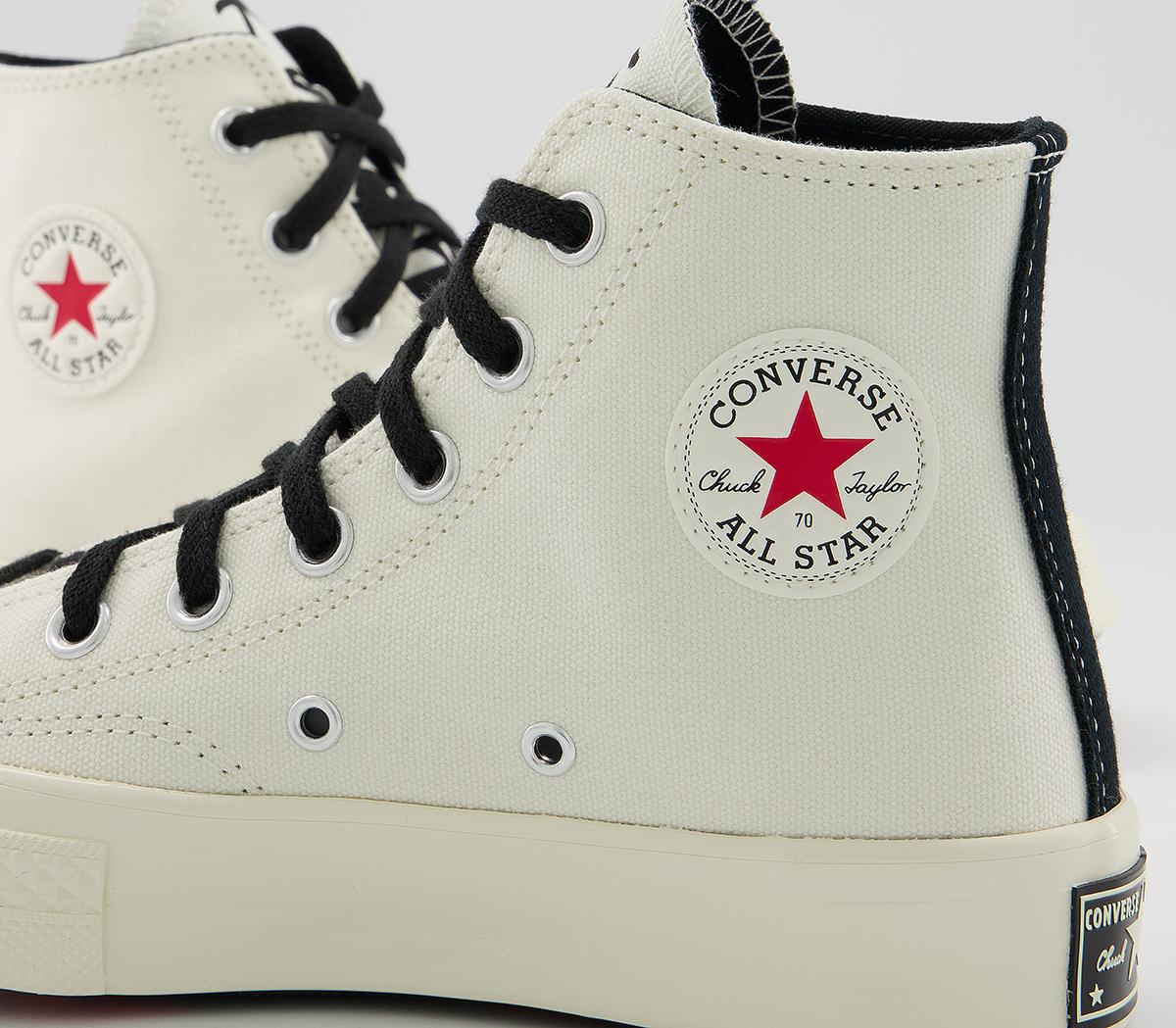Converse All Star Hi 70s Trainers Converse All Star Hi 70s Trainers Keith Haring Egret Black Red