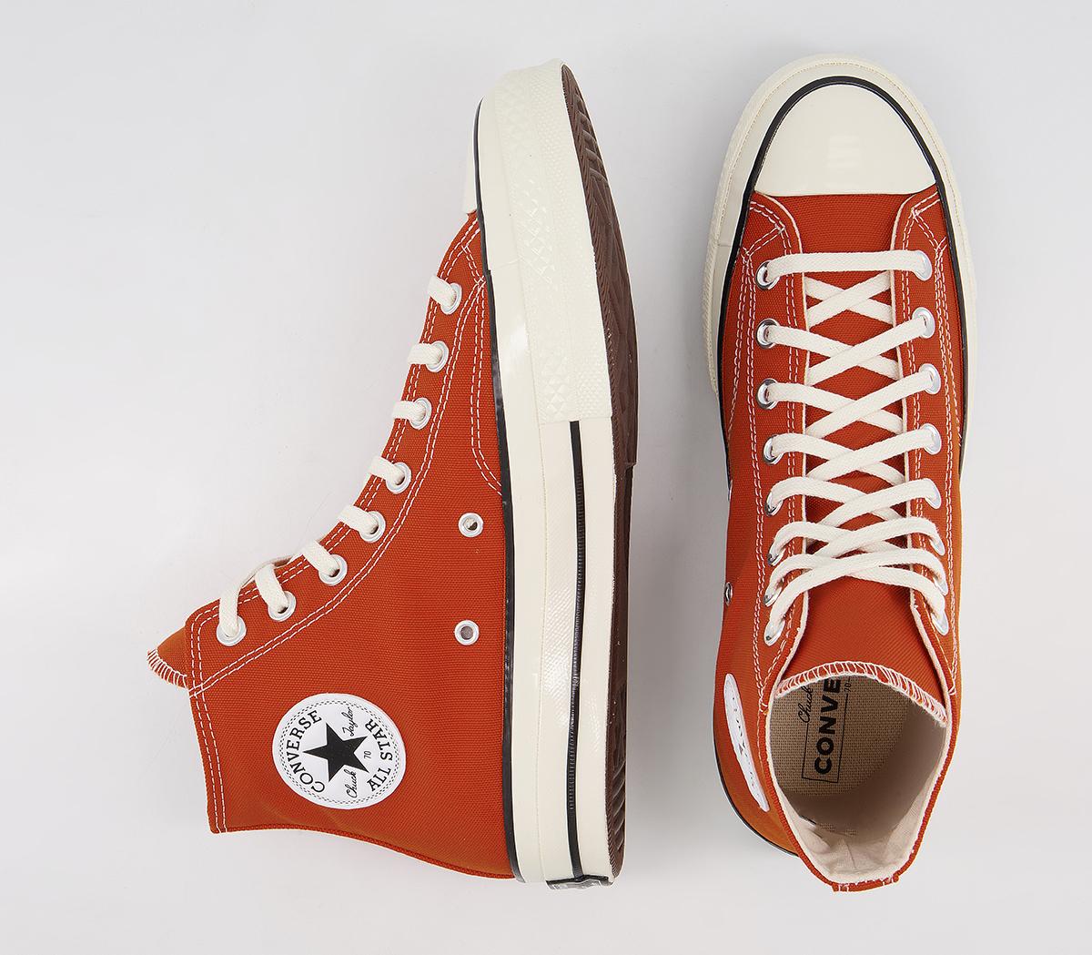 Converse All Star Hi 70s Trainers Converse All Star Hi 70s Trainers Fire Pit Egret Black