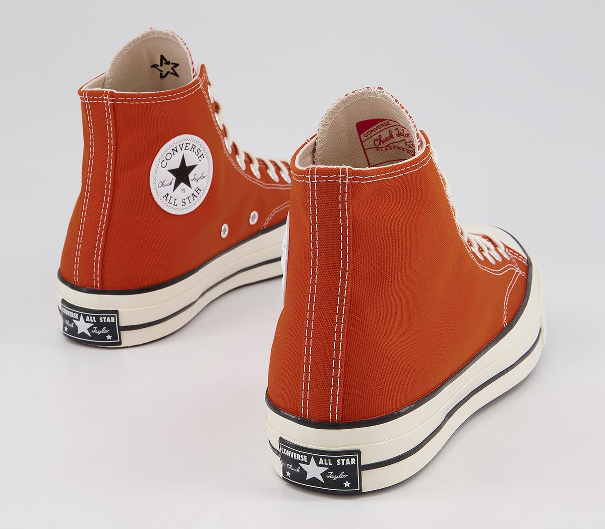 Converse All Star Hi 70s Trainers Converse All Star Hi 70s Trainers Fire Pit Egret Black