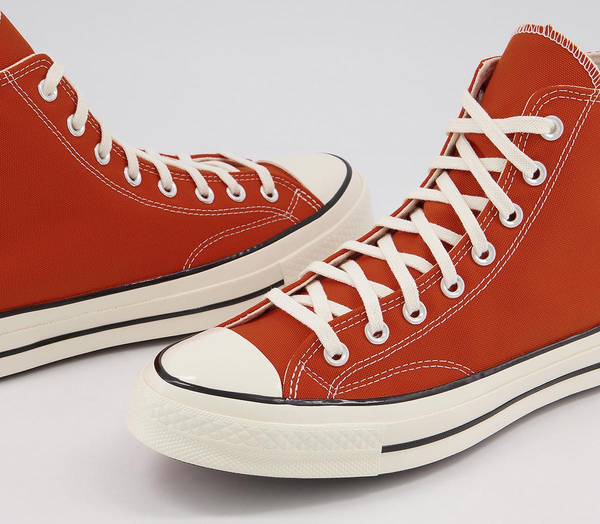Converse All Star Hi 70s Trainers Converse All Star Hi 70s Trainers Fire Pit Egret Black