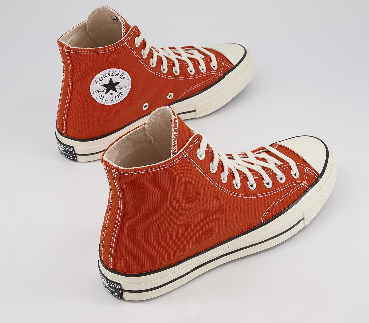 Converse All Star Hi 70s Trainers Converse All Star Hi 70s Trainers Fire Pit Egret Black