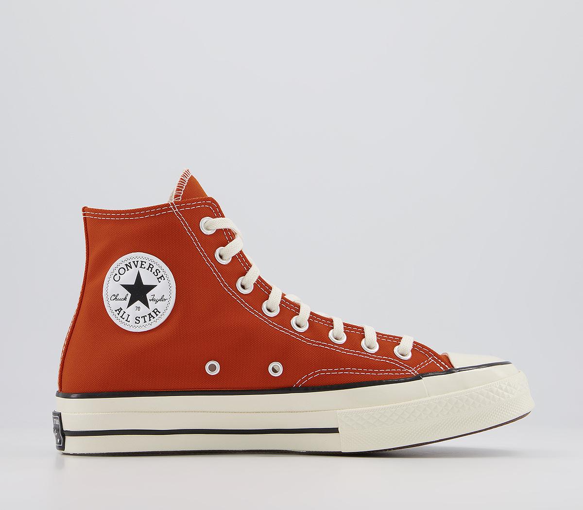 Converse All Star Hi 70s Trainers Converse All Star Hi 70s Trainers Fire Pit Egret Black