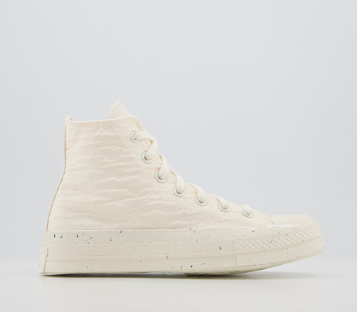 ConverseAll Star Hi 70s Trainers ConverseAll Star Hi 70s TrainersHybrid Texture Egret Egret Egret