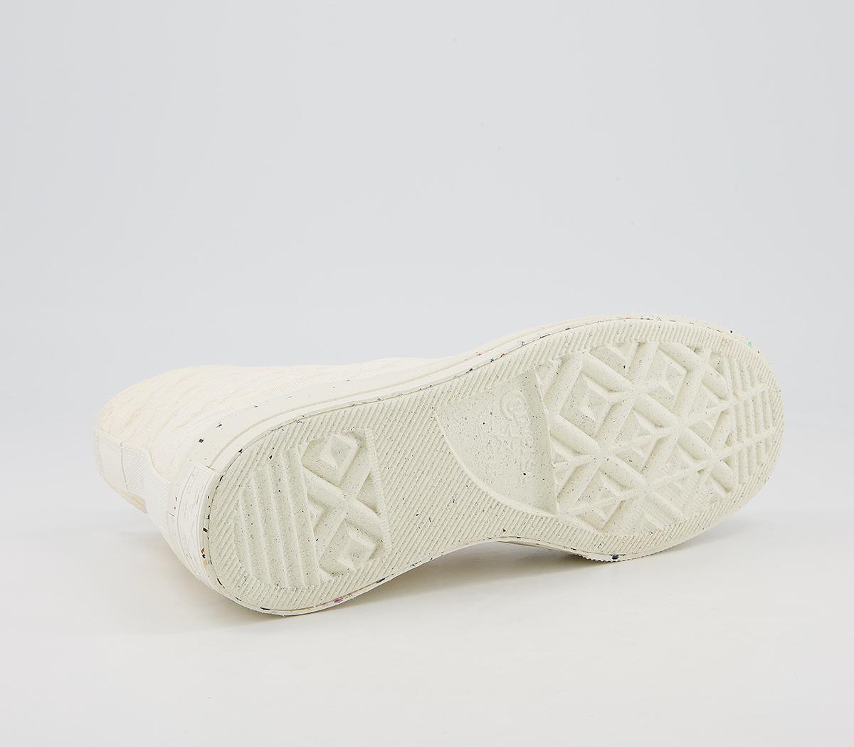 Converse All Star Hi 70s Trainers Converse All Star Hi 70s Trainers Hybrid Texture Egret Egret Egret