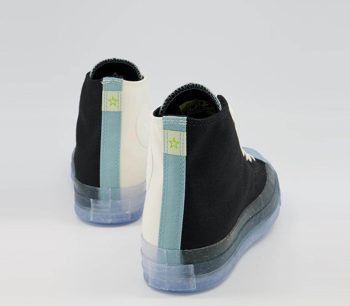 Converse All Star Hi 70s Trainers Converse All Star Hi 70s Trainers Renew Egret Black Forest