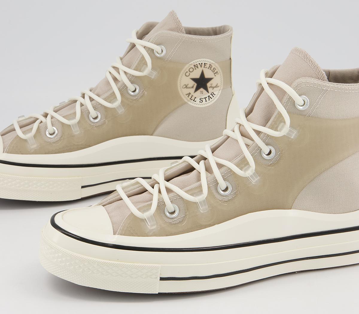 Converse All Star Hi 70s Trainers Utility String Egret Black - Converse ...