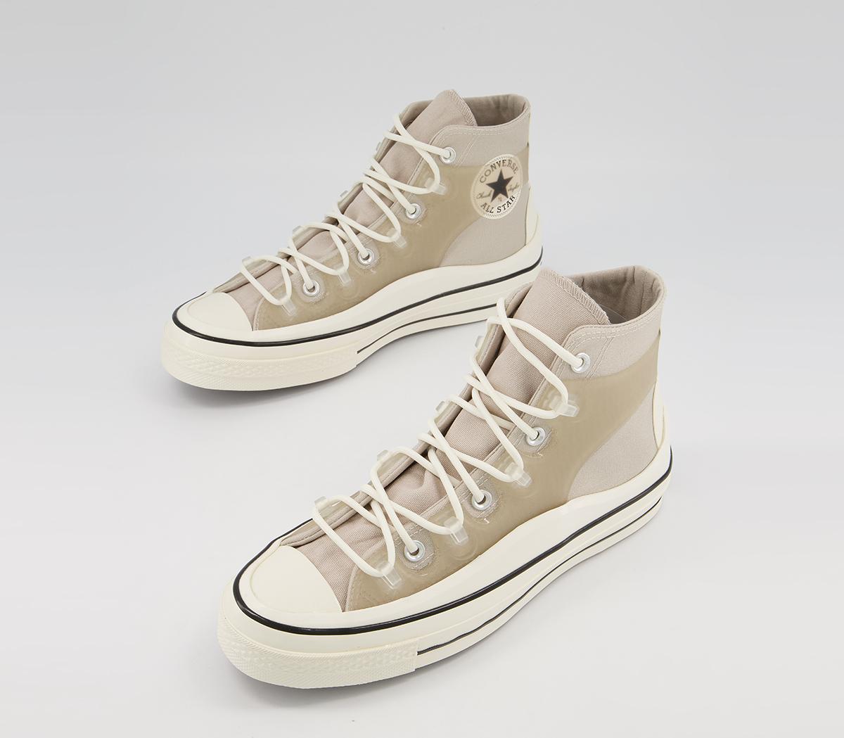 Converse All Star Hi 70s Trainers Converse All Star Hi 70s Trainers Utility String Egret Black