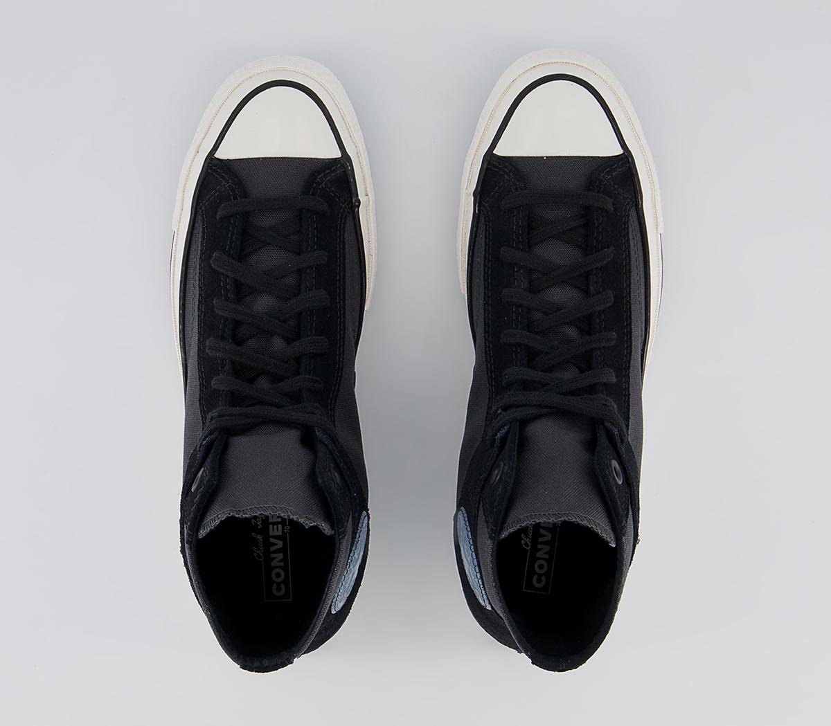 Converse All Star Hi 70s Trainers Converse All Star Hi 70s Trainers Storm Wind Black Vintage White