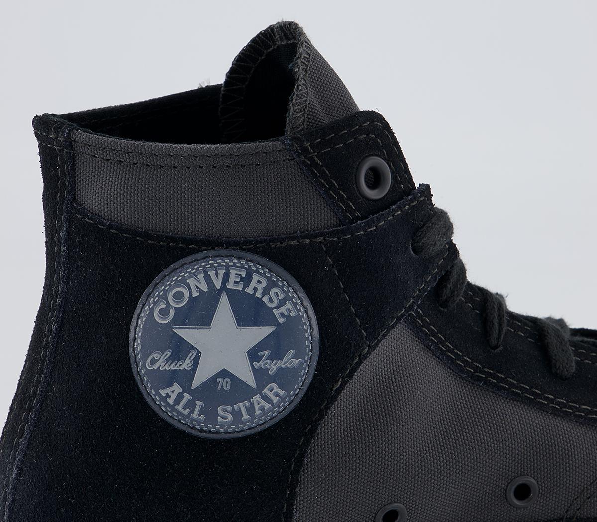 Converse All Star Hi 70s Trainers Converse All Star Hi 70s Trainers Storm Wind Black Vintage White