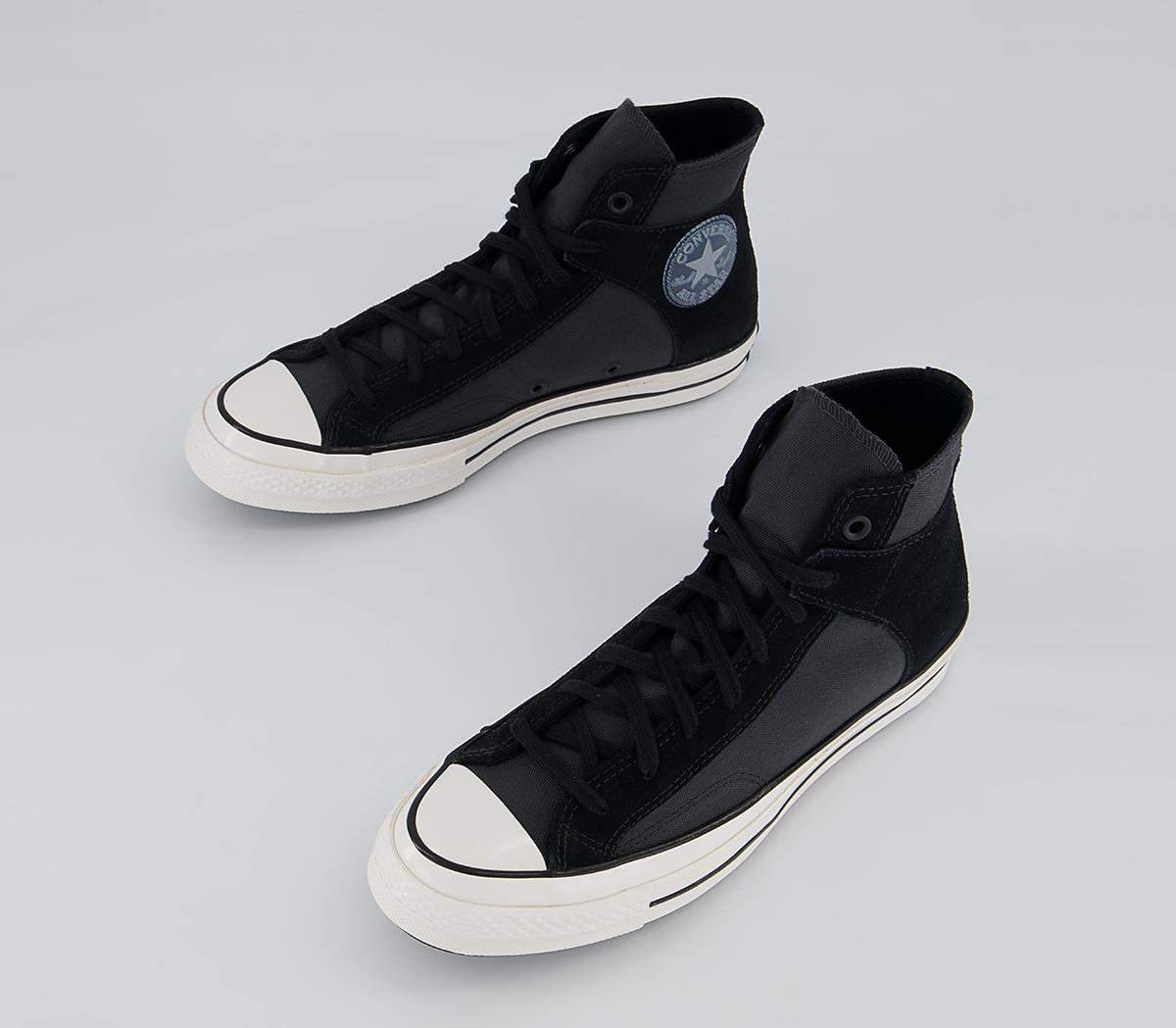 Converse All Star Hi 70s Trainers Converse All Star Hi 70s Trainers Storm Wind Black Vintage White