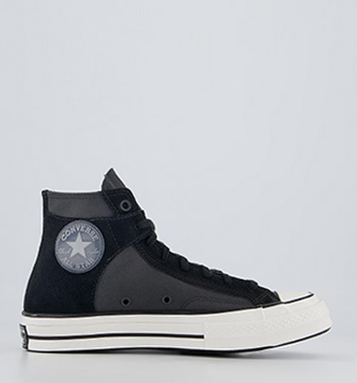 Converse All Star Hi 70s Trainers Storm Wind Black Vintage White