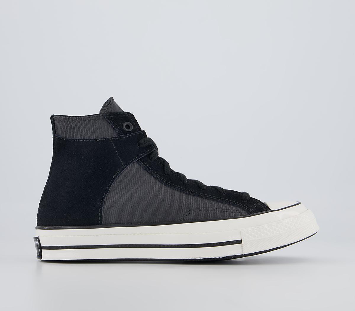 Converse All Star Hi 70s Trainers Converse All Star Hi 70s Trainers Storm Wind Black Vintage White