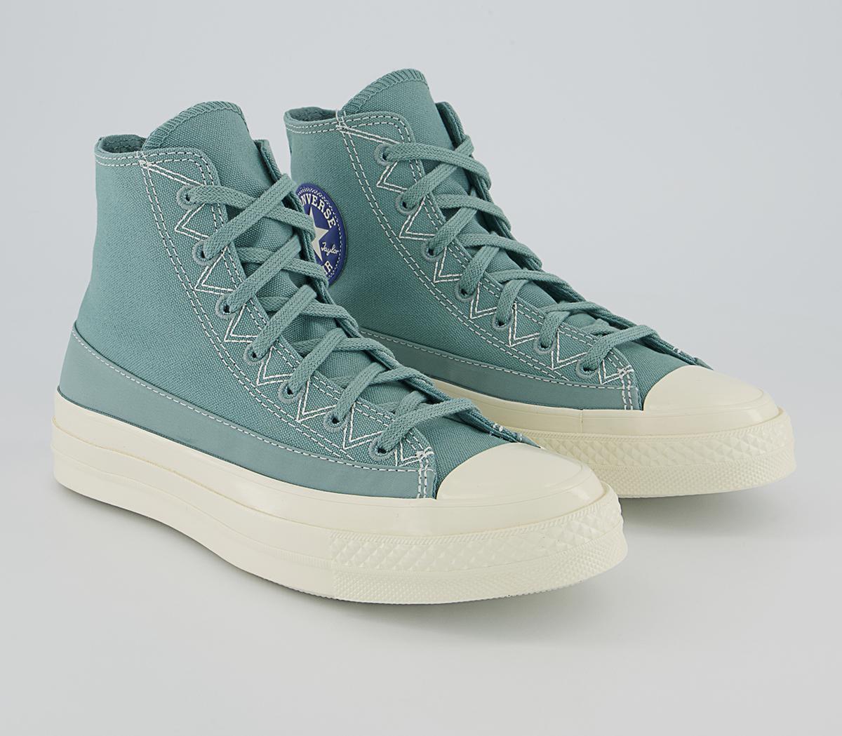 Converse All Star Hi 70s Trainers Converse All Star Hi 70s Trainers Jade Unity Egret