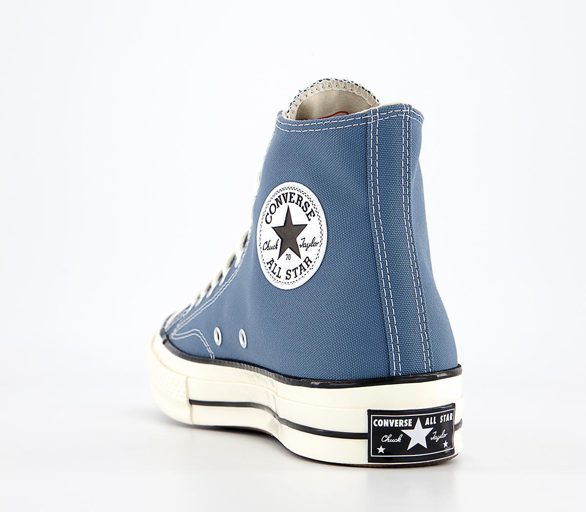 Converse All Star Hi 70s Trainers Converse All Star Hi 70s Trainers Deep Waters Egret Black