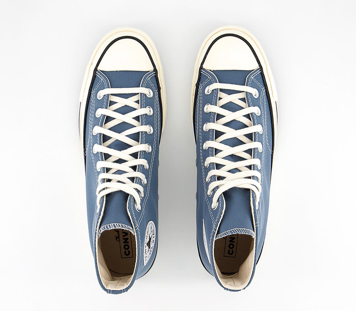 Converse All Star Hi 70s Trainers Converse All Star Hi 70s Trainers Deep Waters Egret Black