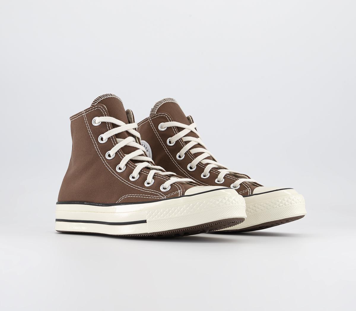 Converse All Star Chuck 70 Hi Trainers Squirrel Egret Black - Unisex Sports