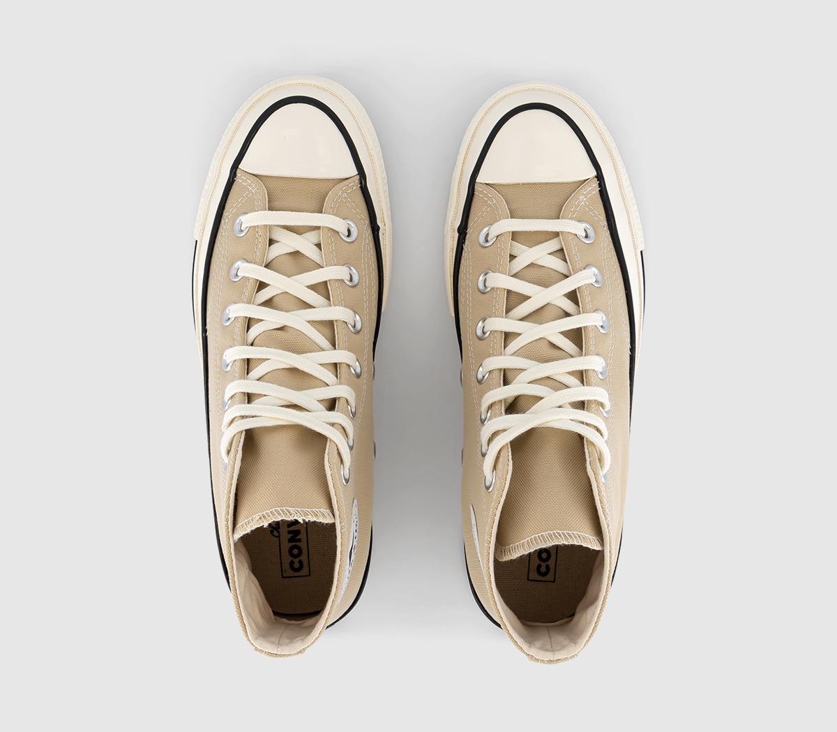 ConverseAll Star Chuck 70 Hi TrainersOatmilk Egret Black