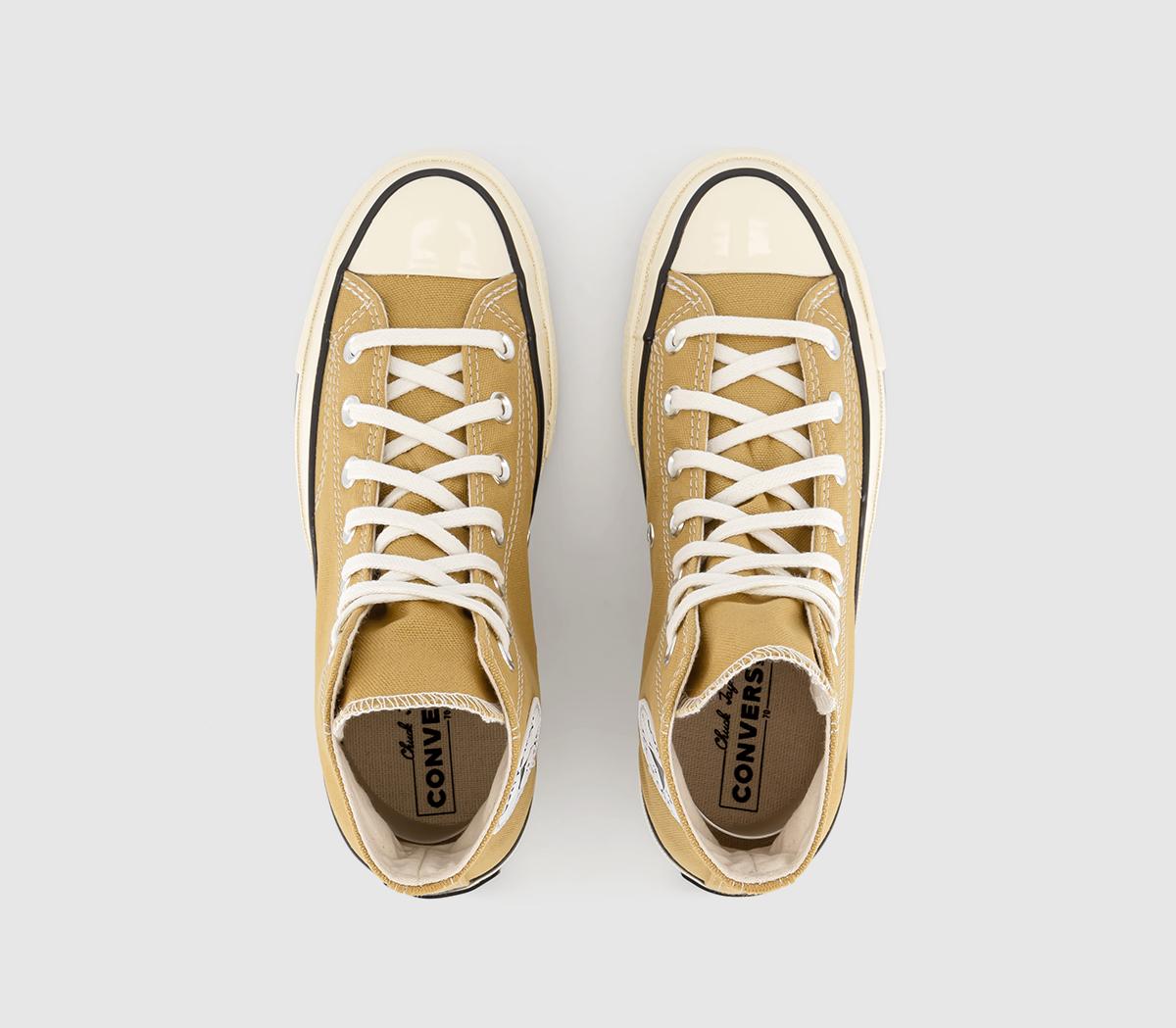 ConverseAll Star Chuck 70 Hi Trainers Dunescape Egret Black