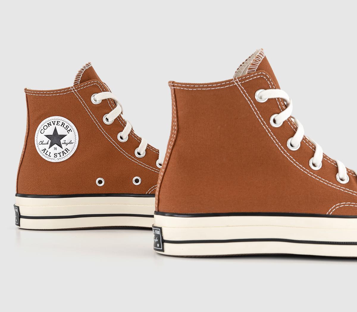 Converse All Star Chuck 70 Hi Trainers Tawny Owl Egret Black - Women's ...