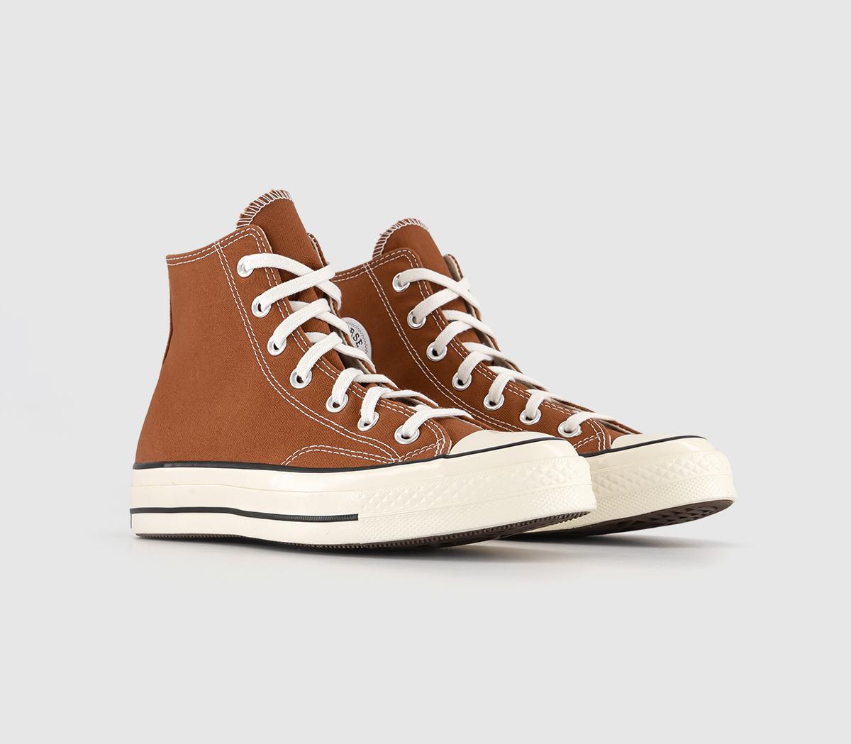 Converse All Star Chuck 70 Hi Trainers Tawny Owl Egret Black - Women's ...