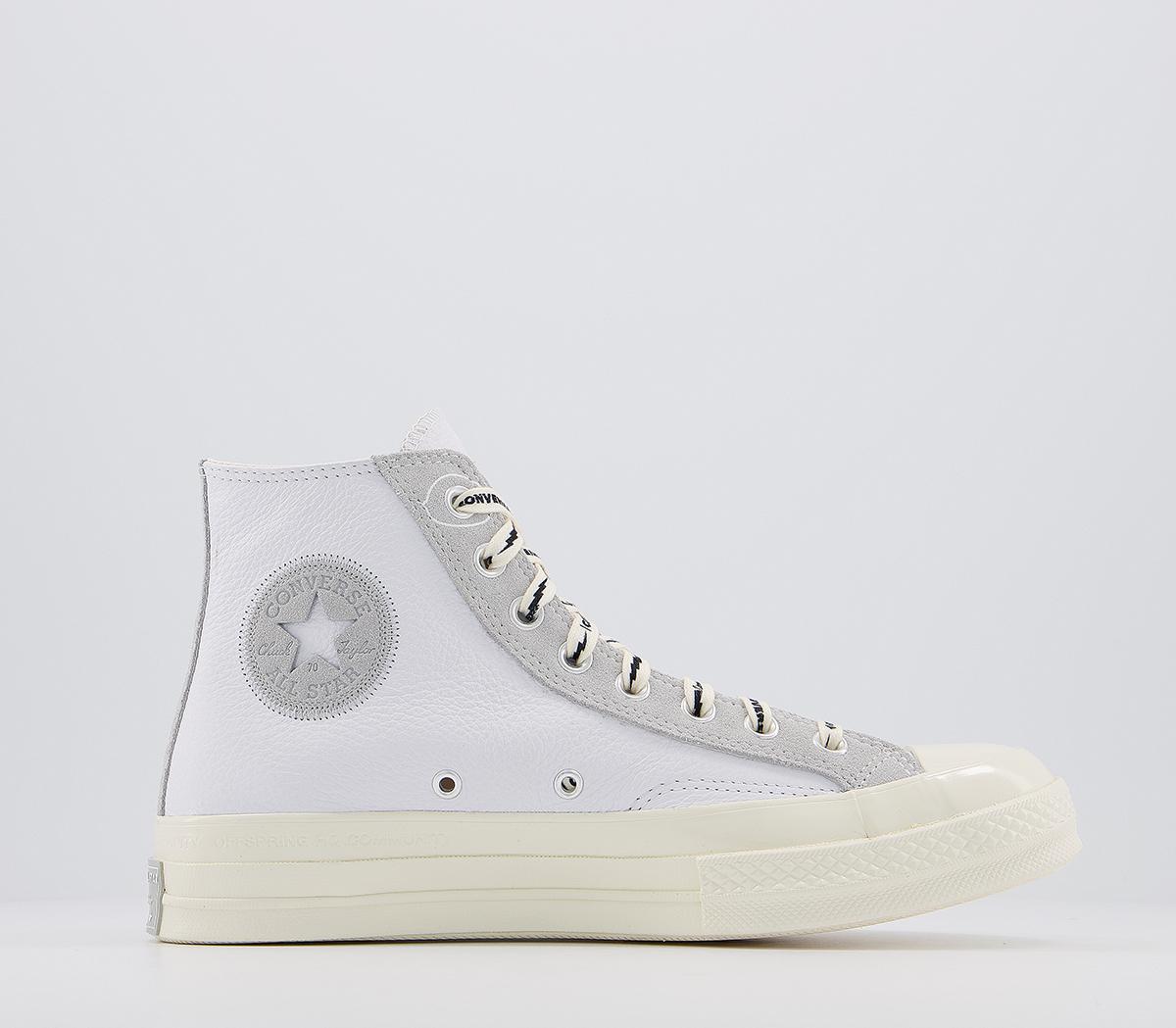 converse all star hi 70s trainers white