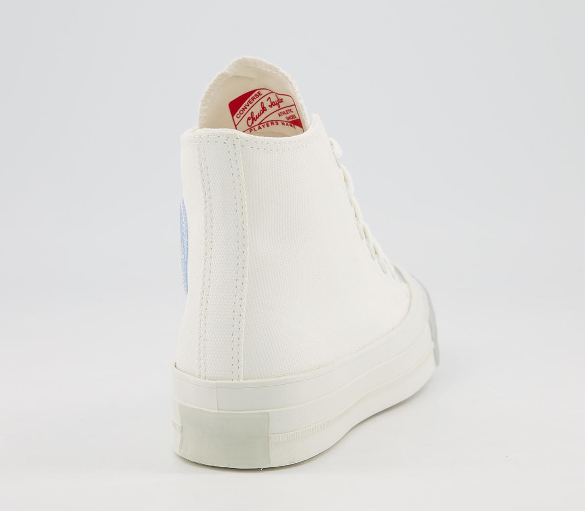 ConverseAll Star Hi 70s Trainers ConverseAll Star Hi 70s TrainersVintage White Blue Tint Ice
