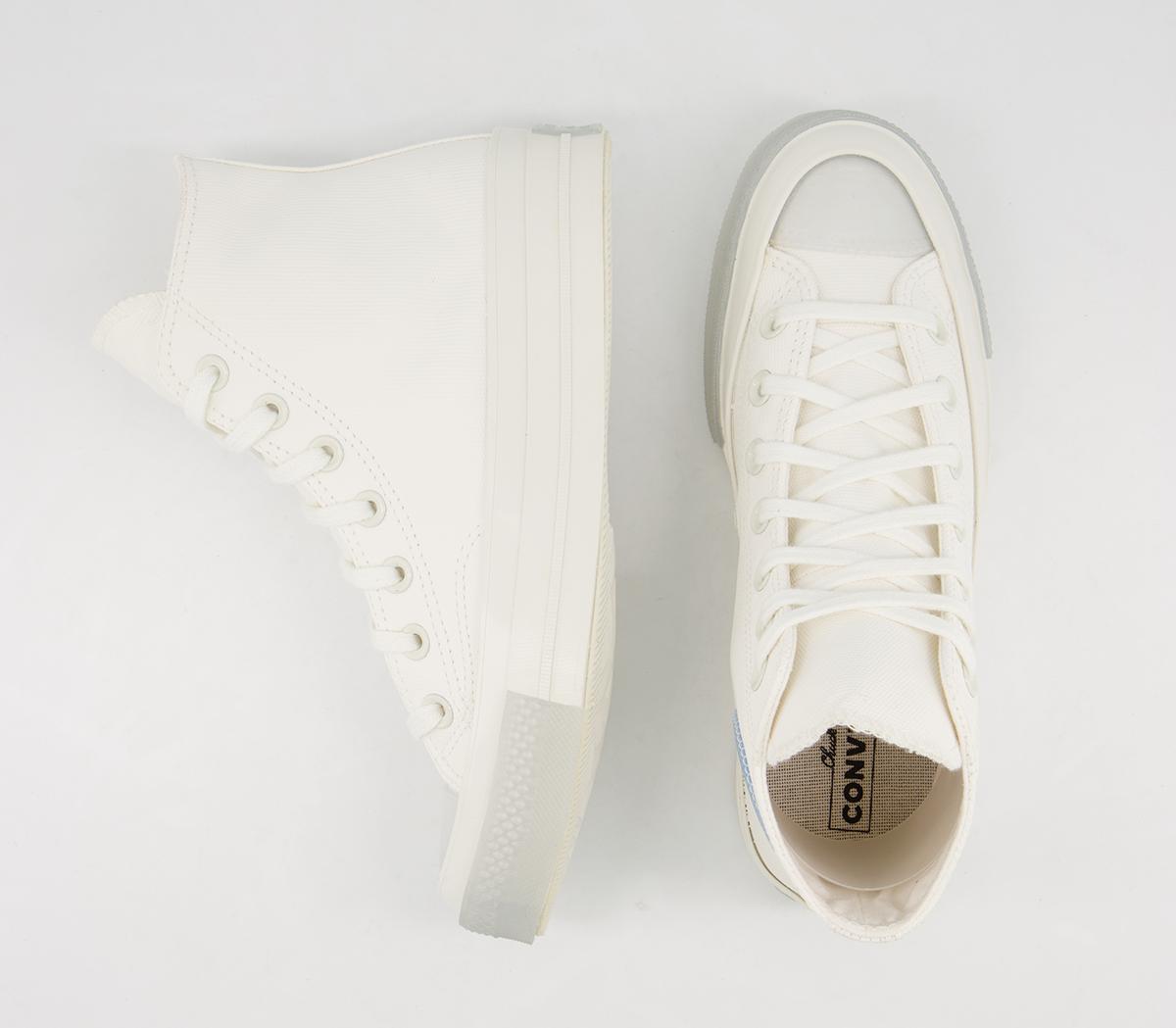 ConverseAll Star Hi 70s Trainers ConverseAll Star Hi 70s TrainersVintage White Blue Tint Ice