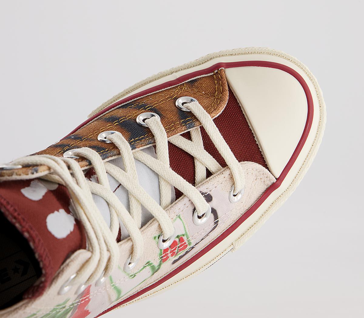 Converse All Star Hi 70s Trainers Converse All Star Hi 70s Trainers Come Tees White Multi Egret