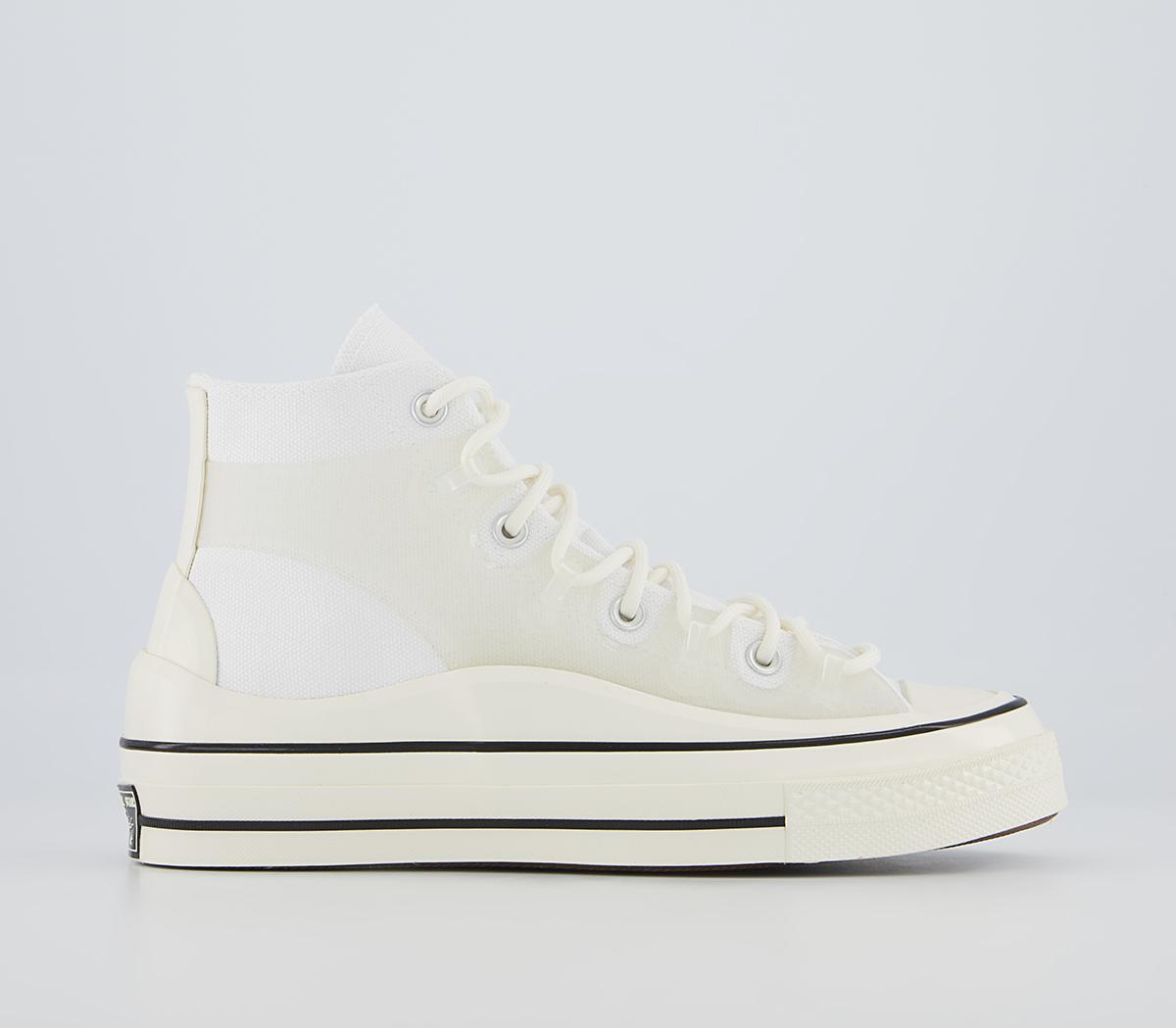 ConverseAll Star Hi 70s TrainersUtility White Translucent Caged