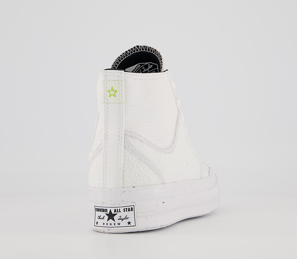 Converse All Star Hi 70s Trainers Converse All Star Hi 70s Trainers Renew White White