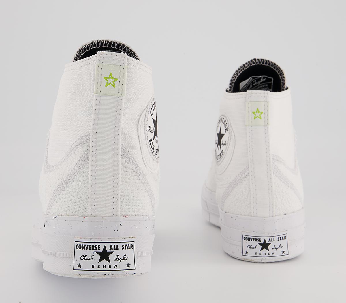 Converse All Star Hi 70s Trainers Converse All Star Hi 70s Trainers Renew White White
