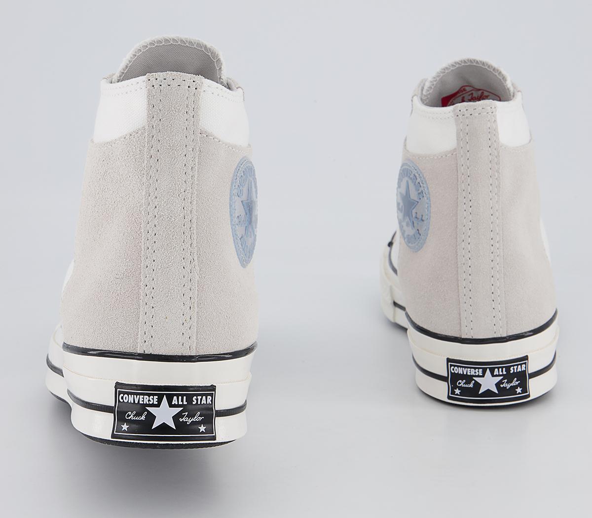 Converse All Star Hi 70s Trainers Converse All Star Hi 70s Trainers White Mouse Black