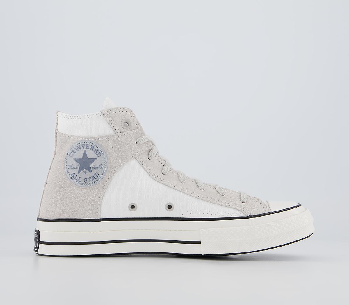 ConverseAll Star Hi 70s TrainersWhite Mouse Black