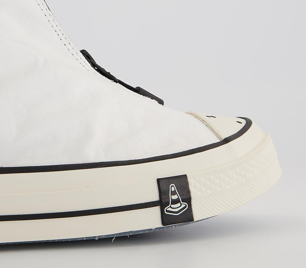 Converse All Star Hi 70s Trainers Converse All Star Hi 70s Trainers Jv White French Blue Black