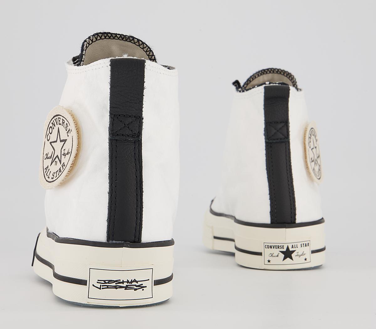 Converse All Star Hi 70s Trainers Converse All Star Hi 70s Trainers Jv White French Blue Black