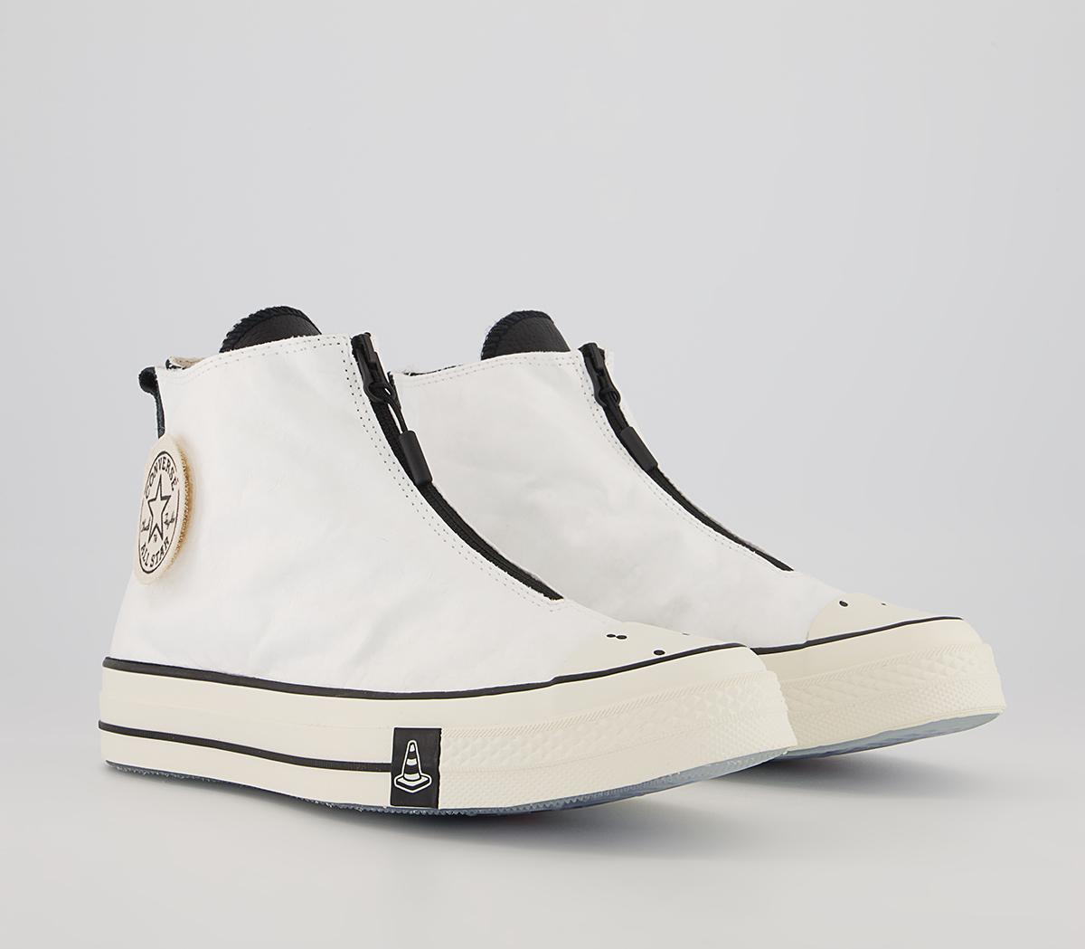 Converse All Star Hi 70s Trainers Converse All Star Hi 70s Trainers Jv White French Blue Black