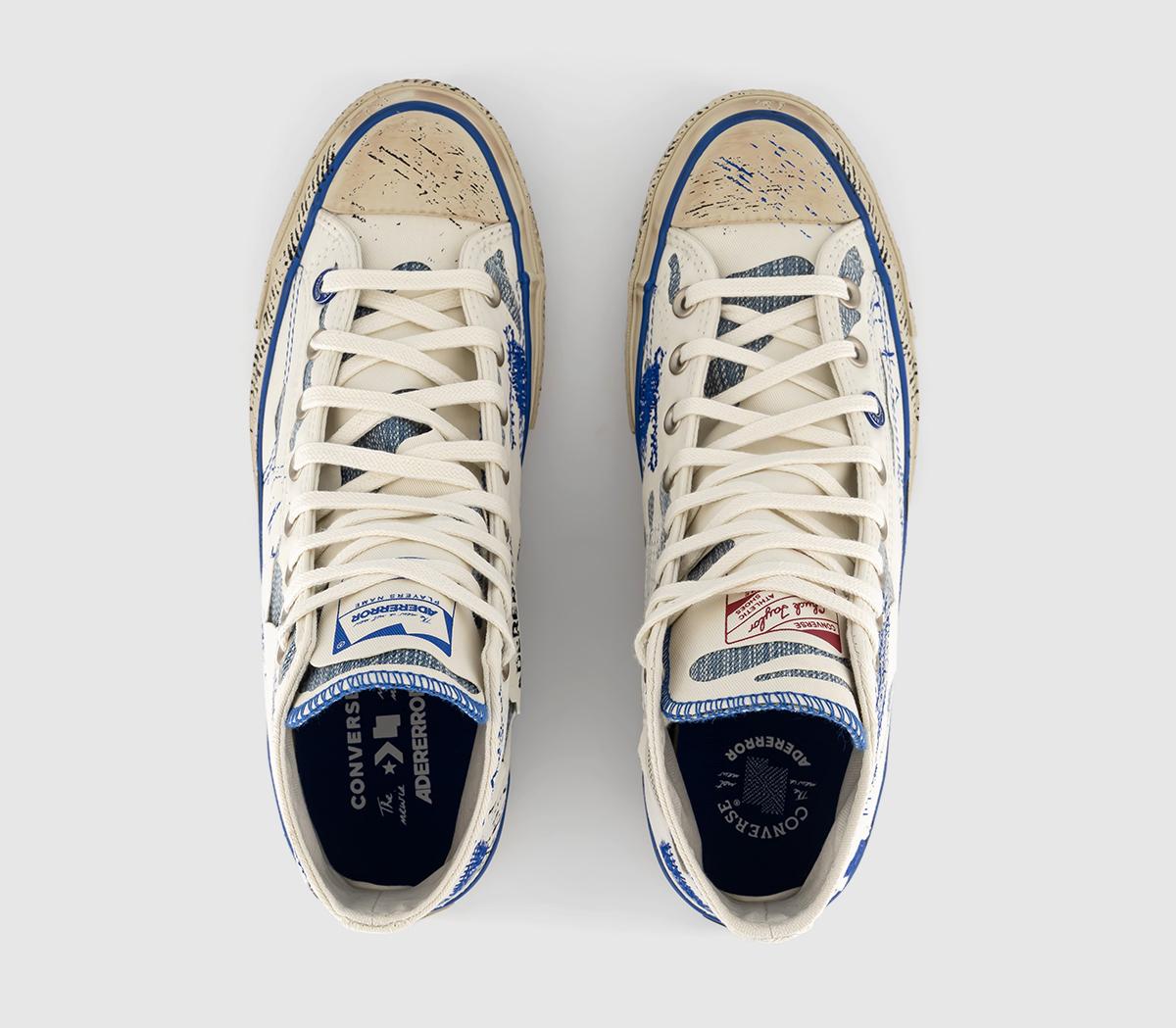 ConverseAll Star Hi 70S Trainers Ader White Imperial Blue