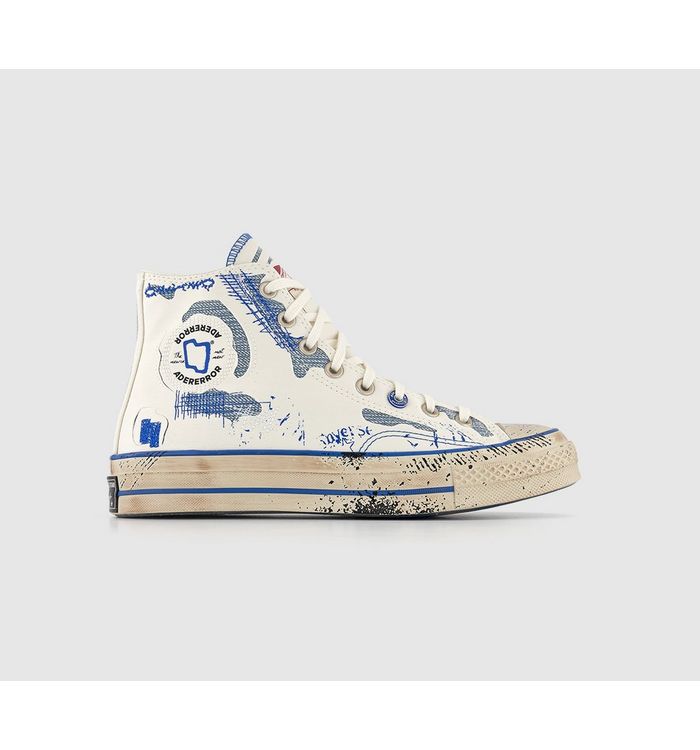 Converse All Star Hi 70s Trainers Ader White Imperial Blue