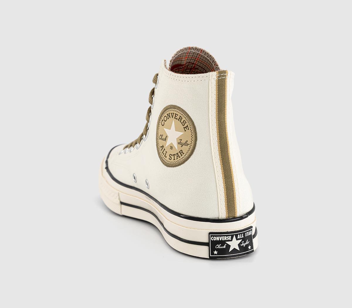 ConverseAll Star Hi 70s TrainersHoundstooth Egret Swamp Core