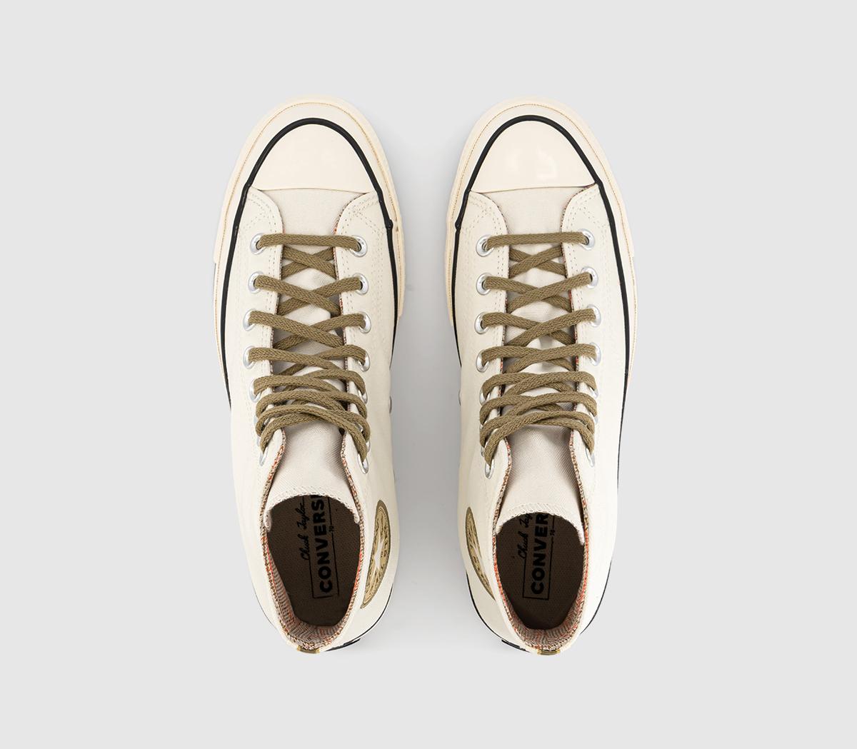 ConverseAll Star Hi 70s TrainersHoundstooth Egret Swamp Core