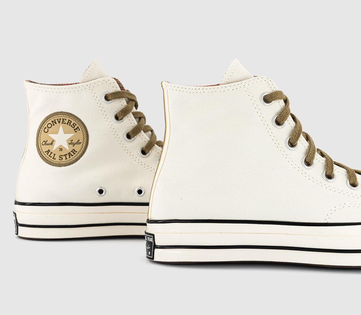 ConverseAll Star Hi 70s TrainersHoundstooth Egret Swamp Core