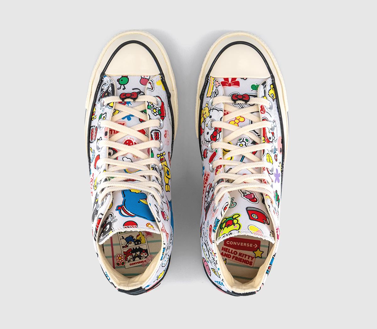 ConverseConverse x Hello Kitty All Star Hi 70s TrainersHello Kitty  White Pink Green