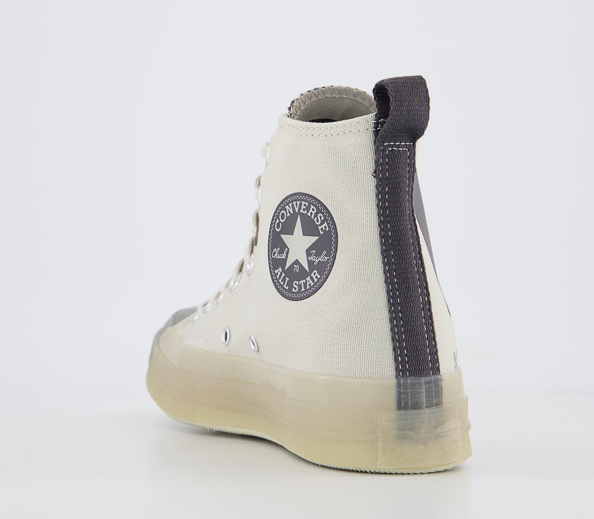 ConverseAll Star Hi 70s TrainersPavement Silver Birch Steel Gray