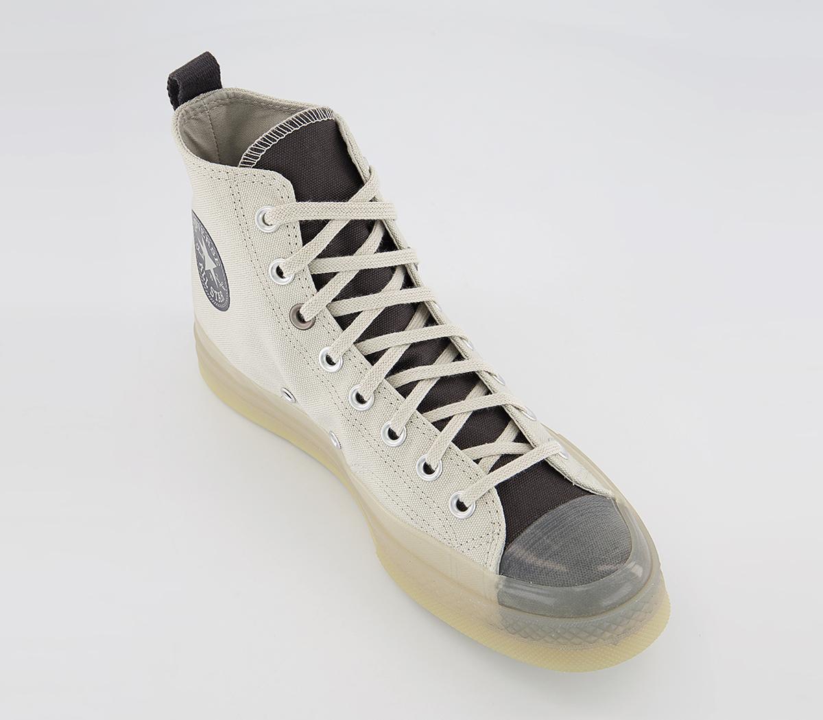 ConverseAll Star Hi 70s TrainersPavement Silver Birch Steel Gray