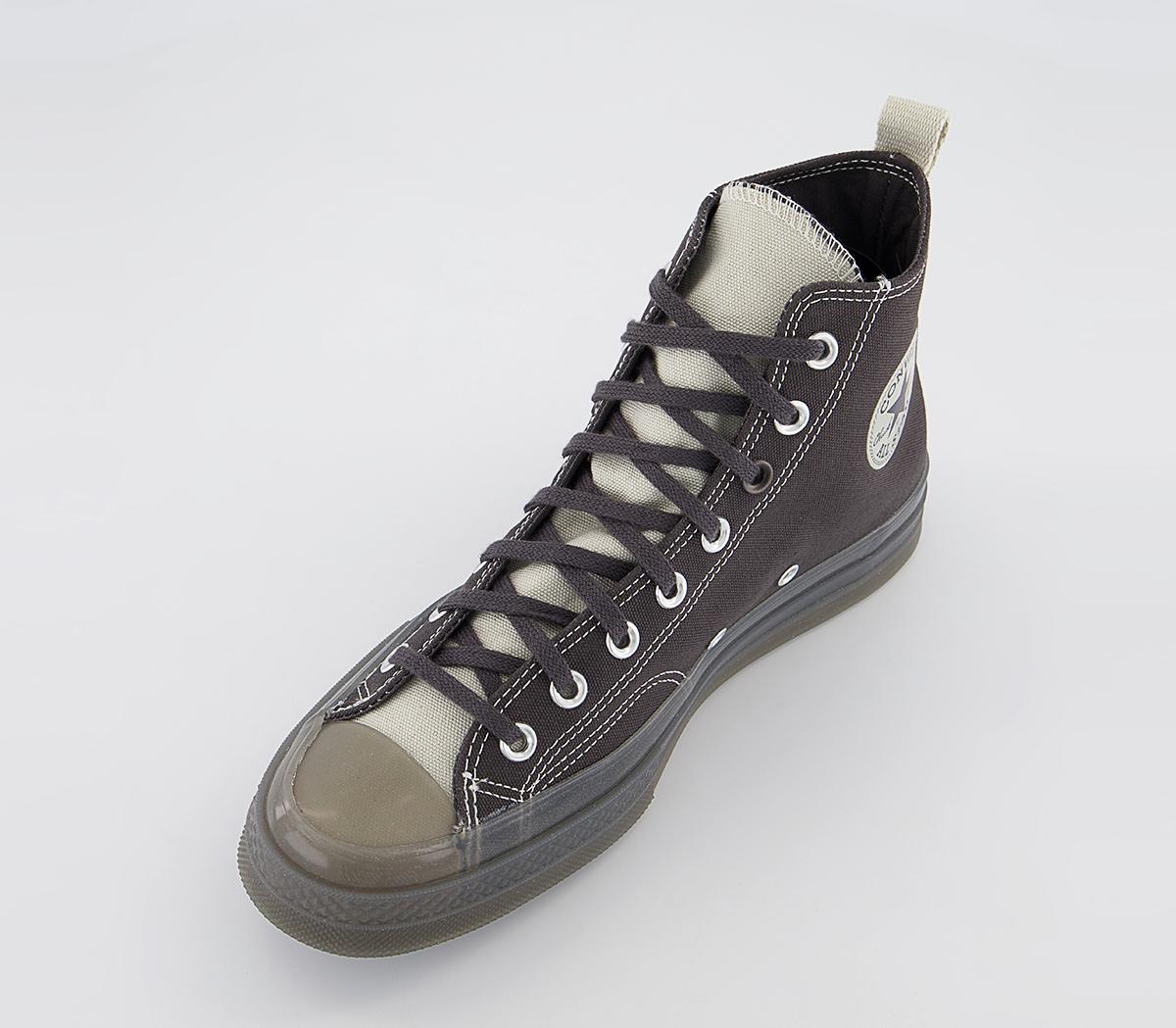 ConverseAll Star Chuck 70 Hi TrainersSilver Birch Pavement Steel Gray