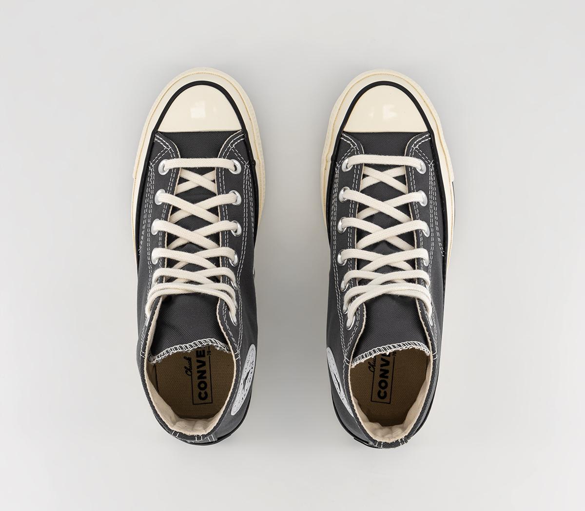 ConverseAll Star Chuck 70 Hi Trainers ConverseAll Star Chuck 70 Hi Trainers Iron Grey Egret Black