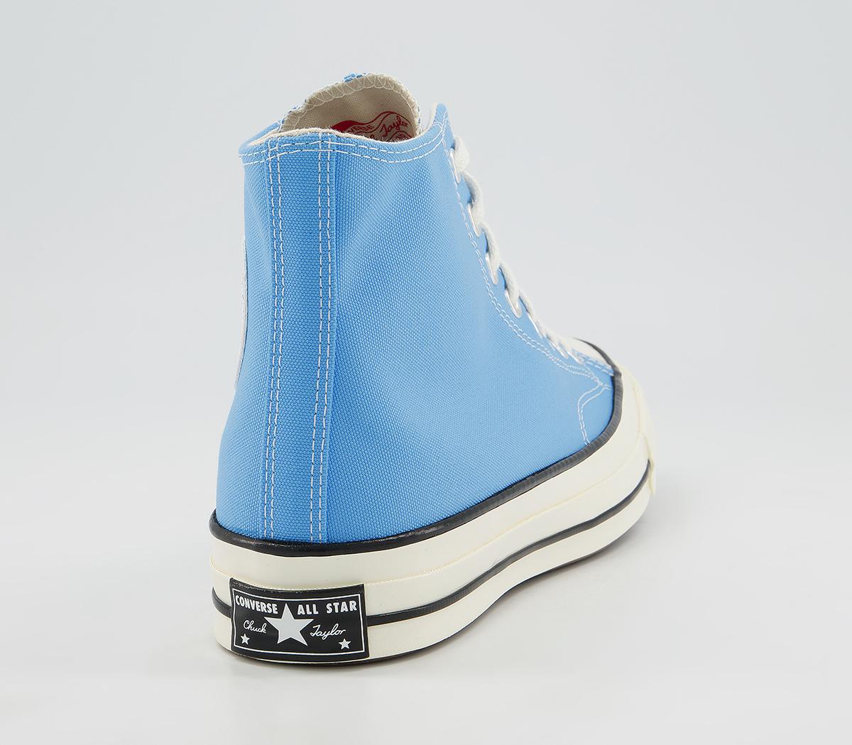 Converse All Star Hi 70s Trainers Converse All Star Hi 70s Trainers University Blue Egret Black